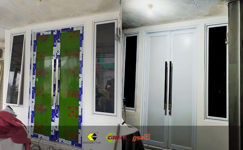 pintu aluminium