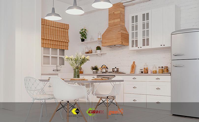 kitchen set aluminium minimalis