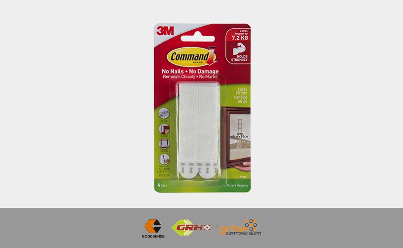 lem pengganti paku 3M Command Picture Hanging Strip