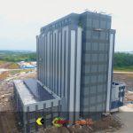 bangunan data center dengan acp