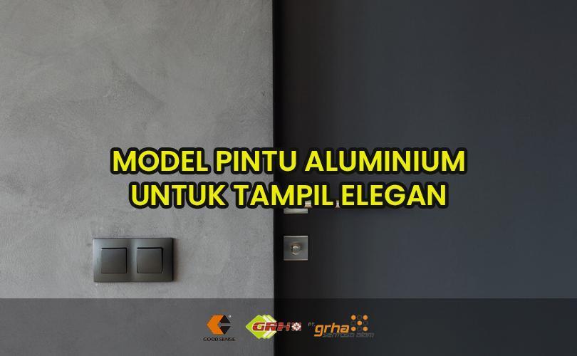 model pintu aluminium