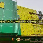 pemasangan aluminium composite panel