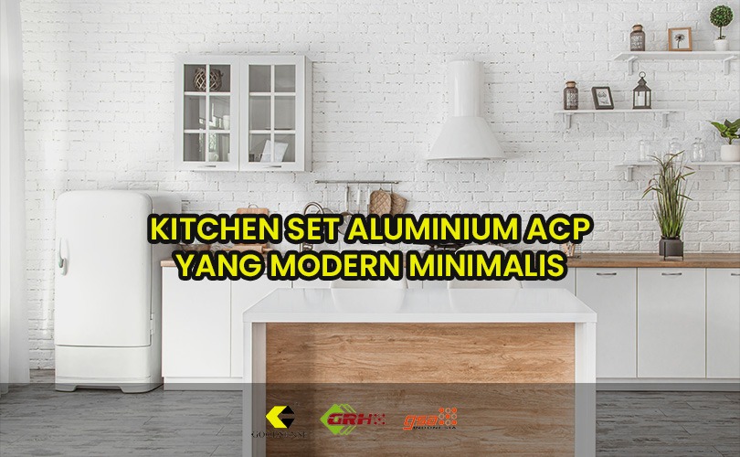 kitchen set aluminium acp