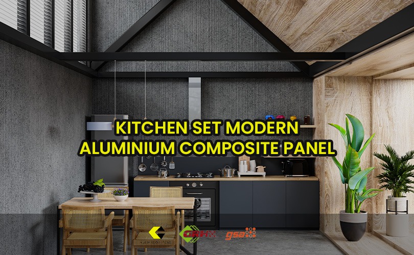 kitchen set aluminium