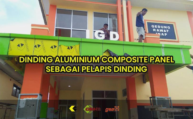 dinding aluminium composite panel