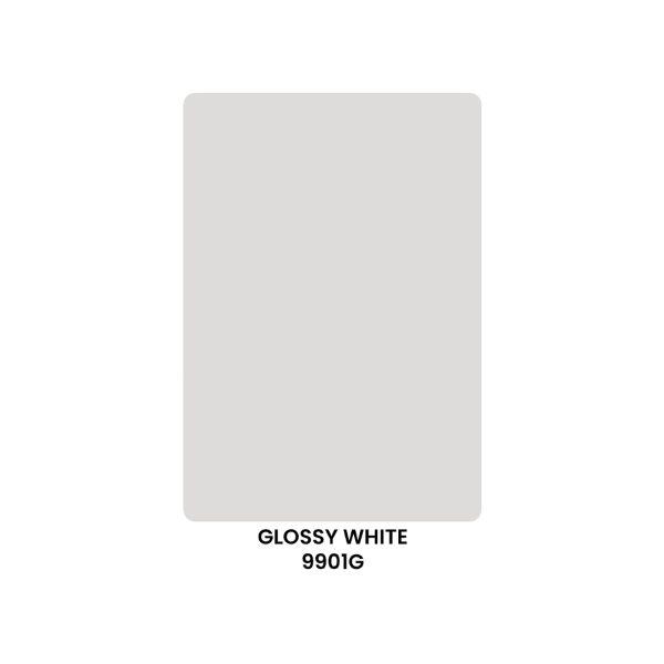 jual acp warna putih glossy