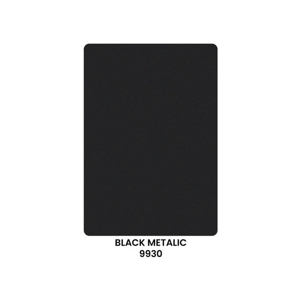 jual acp warna black metallic