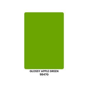 jual acp warna glossy apple green