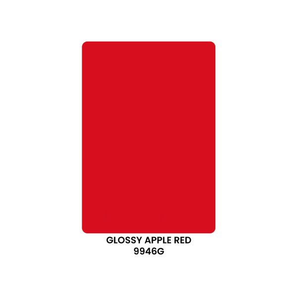 jual acp warna glossy apple red