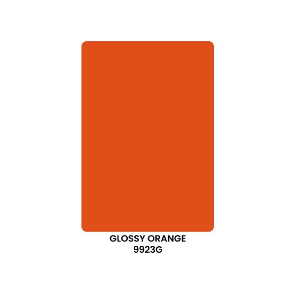 jual acp warna glossy orange