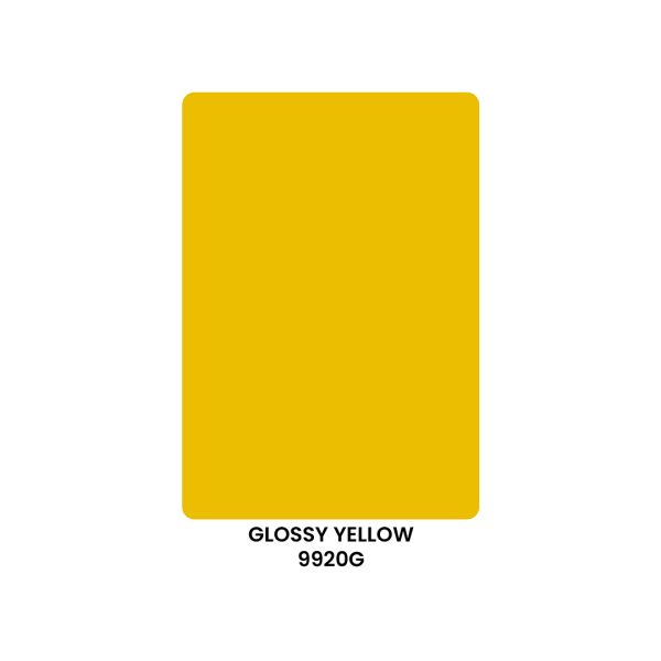 jual acp warna kuning glossy