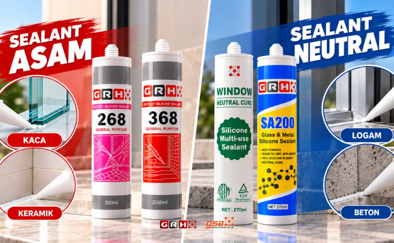 perbedaan sealant asam dan netral