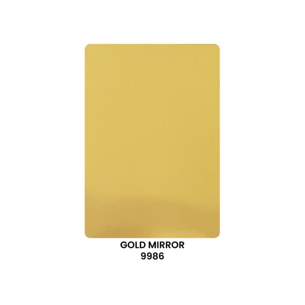 jual acp gold mirror