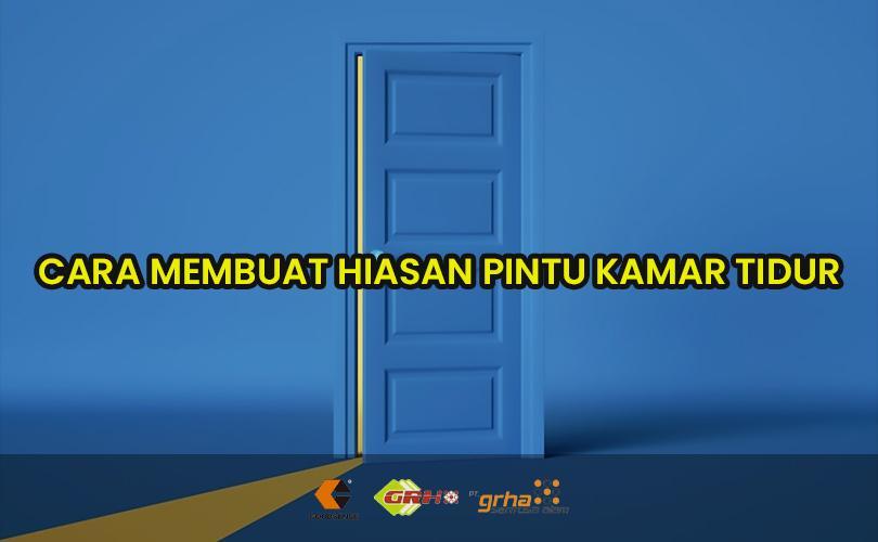 membuat hiasan pintu kamar