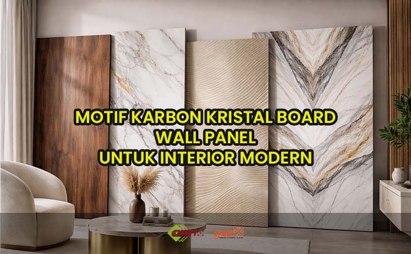 motif karbon kristal board