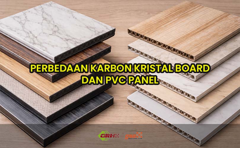 perbedaan karbon kristal board dan pvc