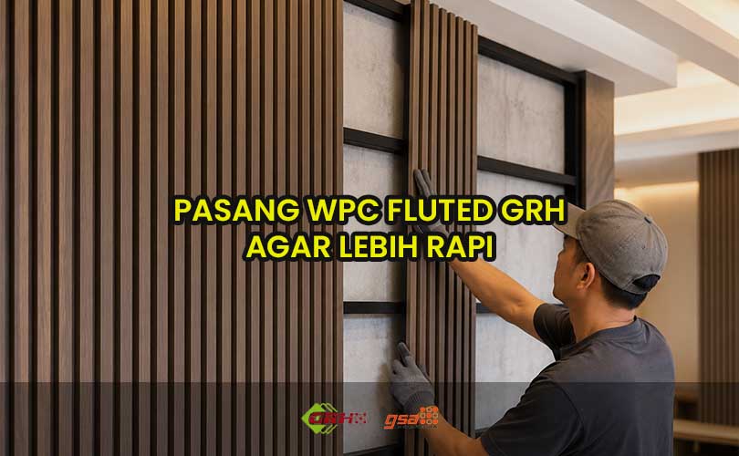 pasang wpc fluted grh