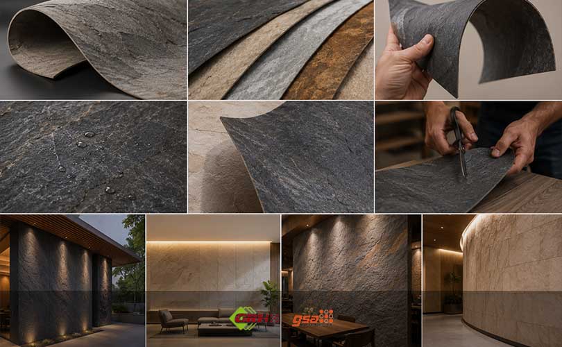 flexible stone