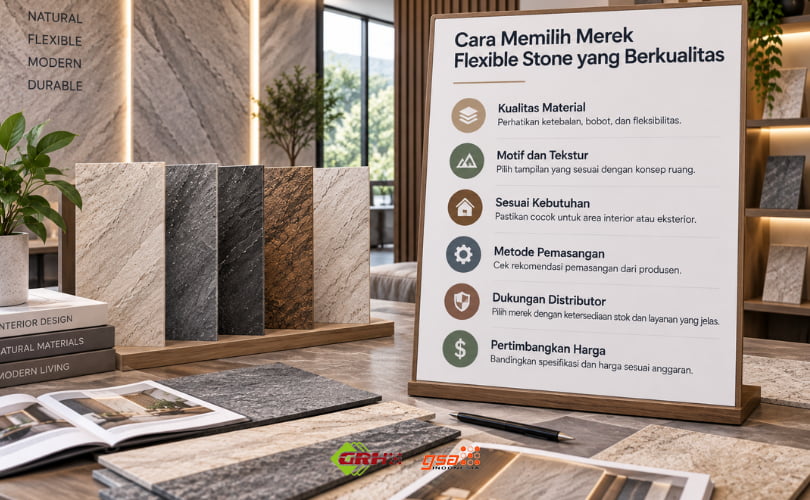 merek flexible stone